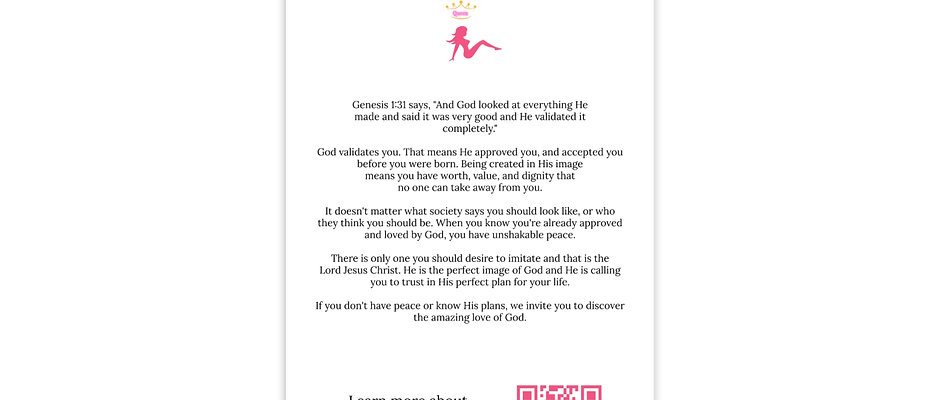 In His Image Evangelism Cards