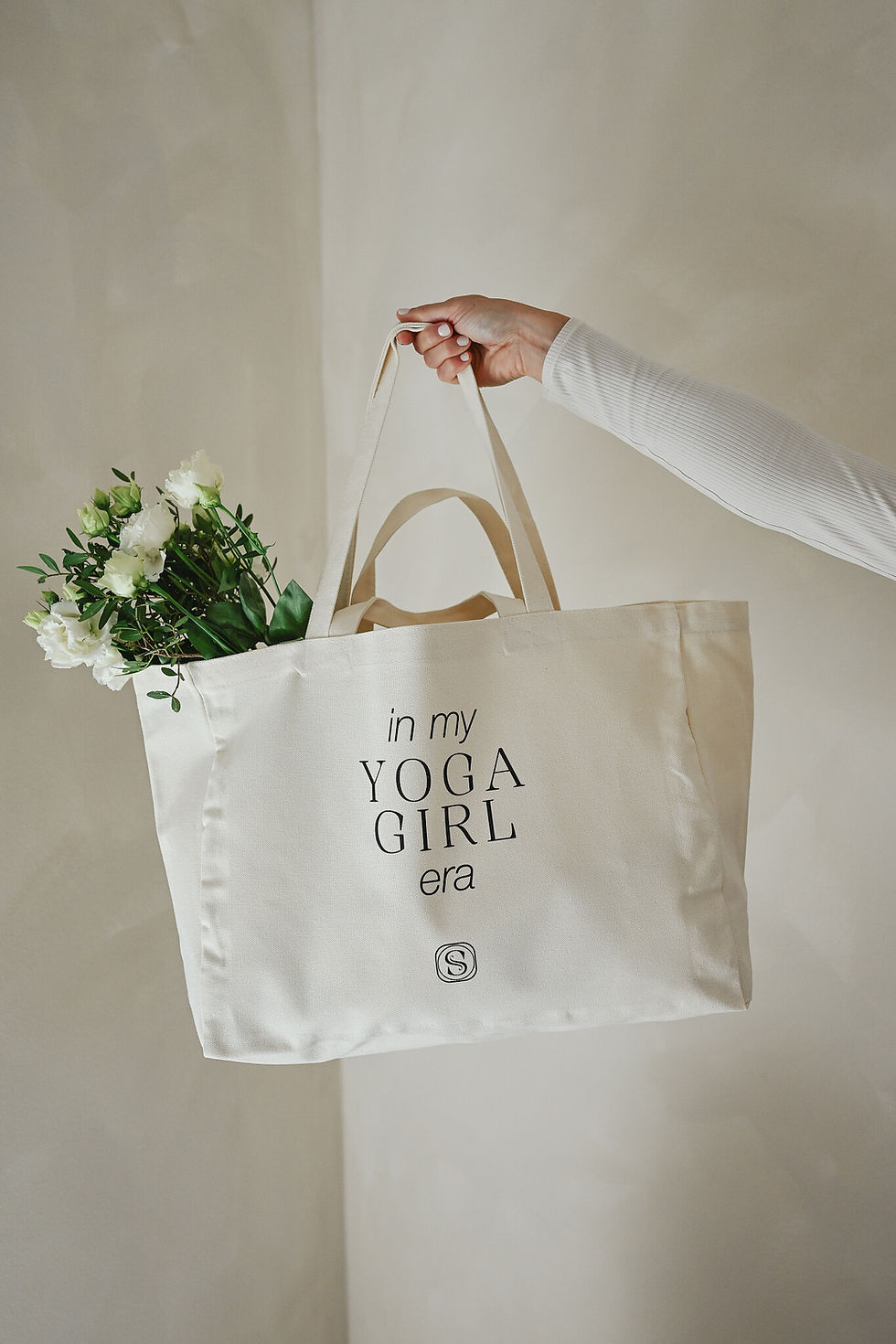 Miniatura: Plátěná taška béžová