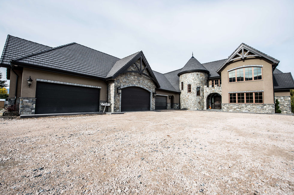 Everwood Vernon Castle. Custom windows and doors in the Okanagan
