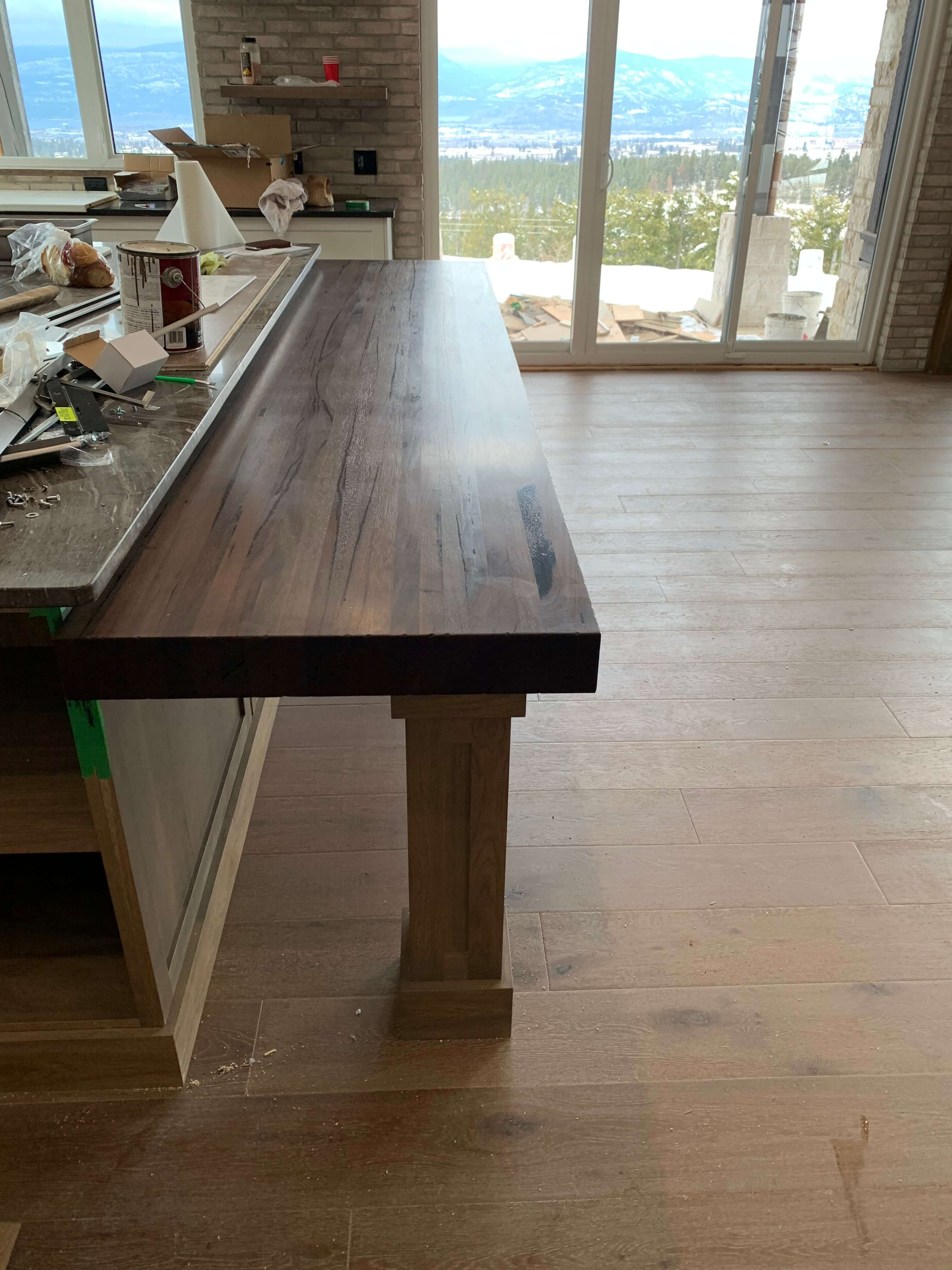 Medieval Walnut Butcher Block Slab