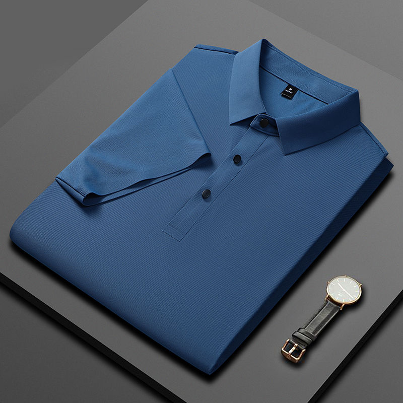 Thumbnail: Camisa Polo Masculina de Seda Lisa