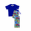 Thumbnail: Worth Melting For (Youth) Two Piece Solid Short Sleeve Shirt/ Lounge Pants 