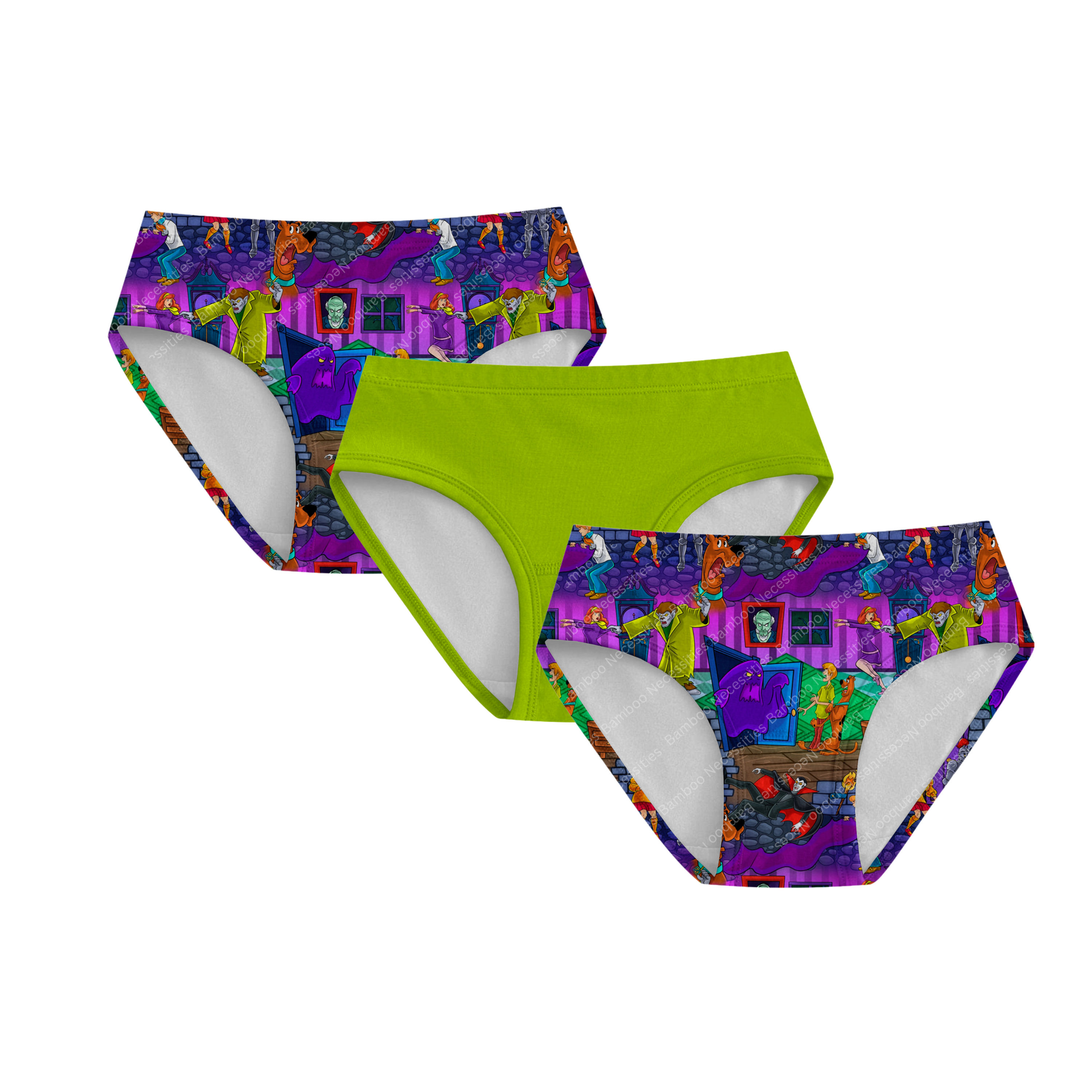 Ruh-Roh Manor Girls Underwear (3 Pack) 