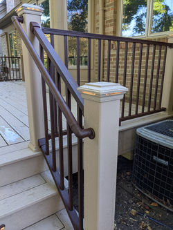 Trex Decking with Trex Signature Railings