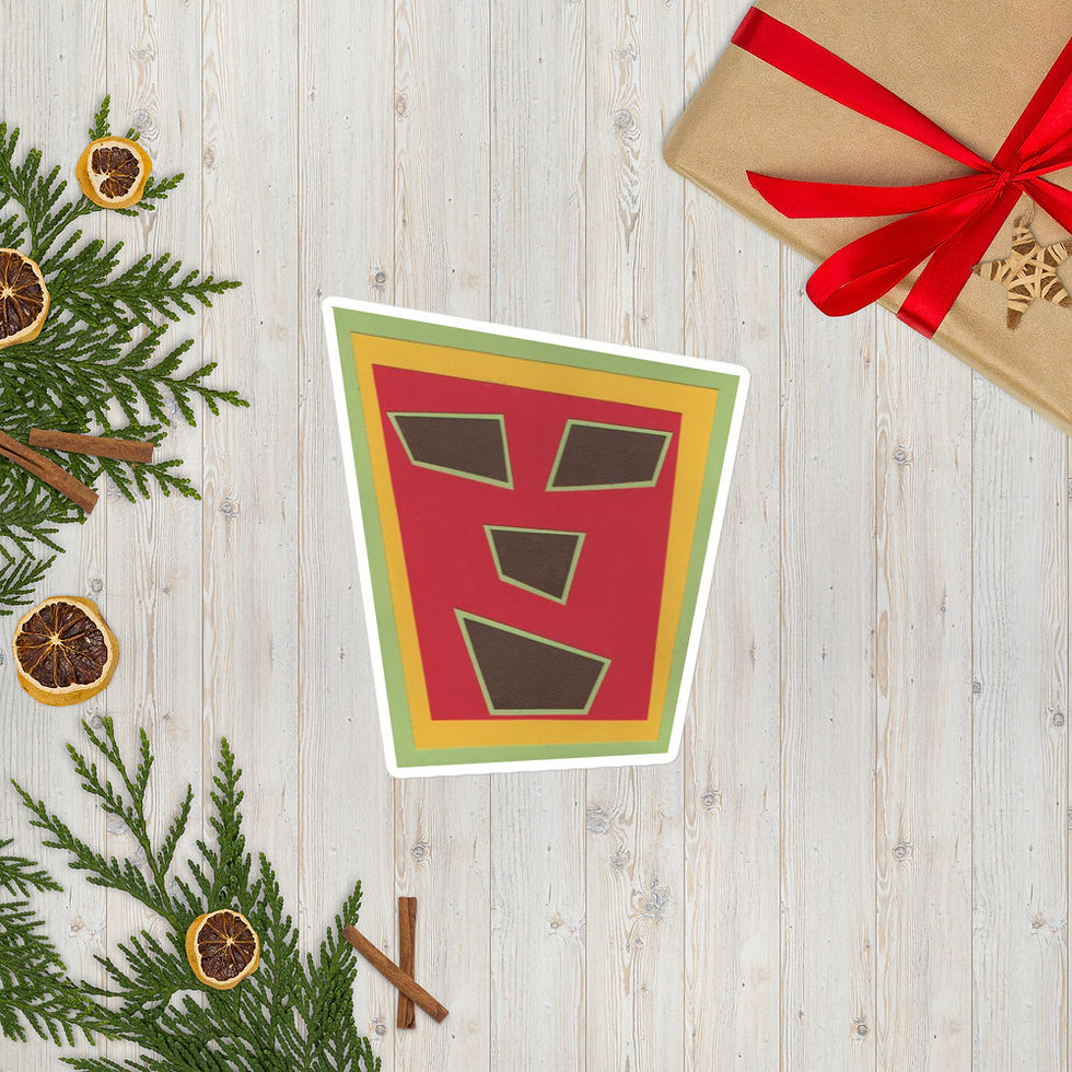 Thumbnail: Gift "Aliens Invader" Bubble-Free Design Stickers