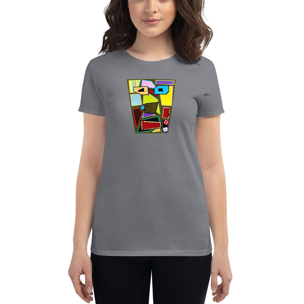 Thumbnail: Scattered Mess Women's Short Sleeve T-shirt
