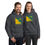 Thumbnail: Couple Wearing "Half Squared" Unisex Hoodies