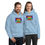 Thumbnail: Couple Wearing "Hit Big 78" Unisex Hoodies