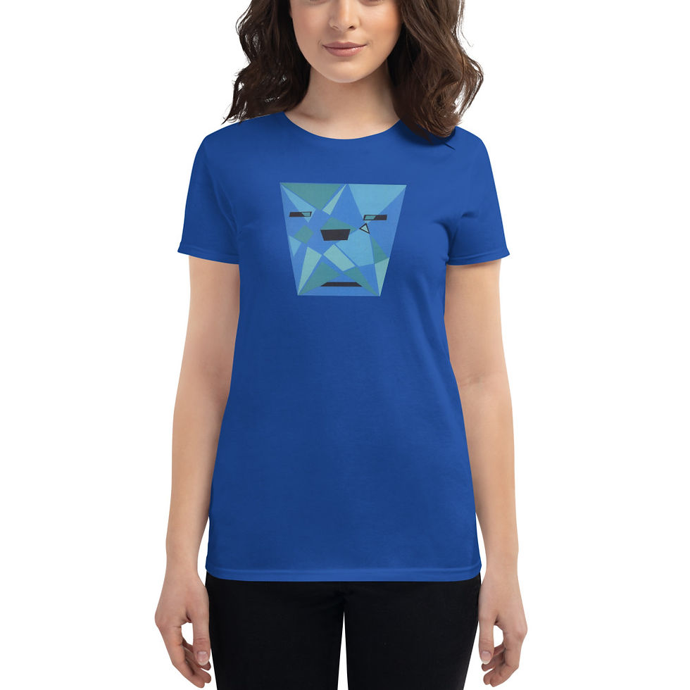 Thumbnail: Blue Shades Bot Women's short sleeve t-shirt