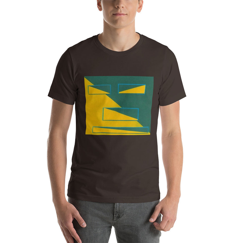 Thumbnail: Half Squared T-Shirt (face t shirt)