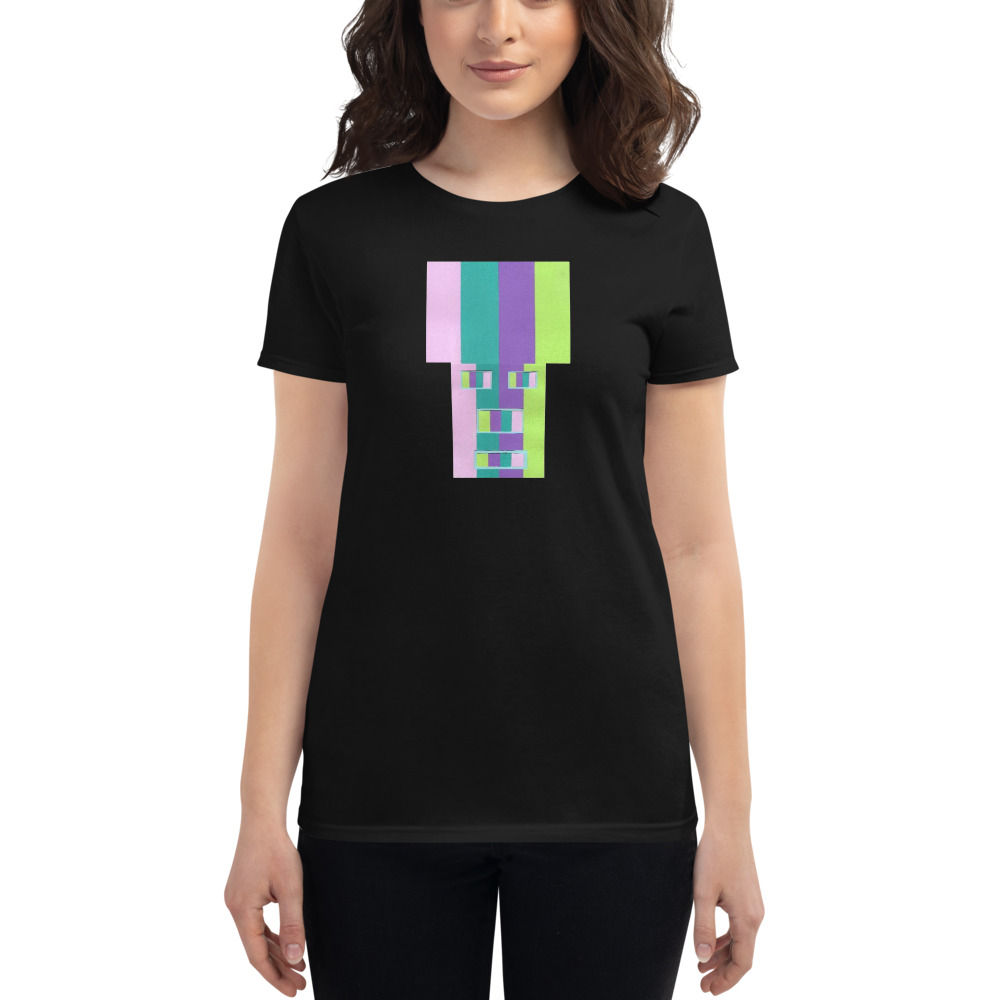 Rainbow Fro Women's Short Sleeve T-shirt