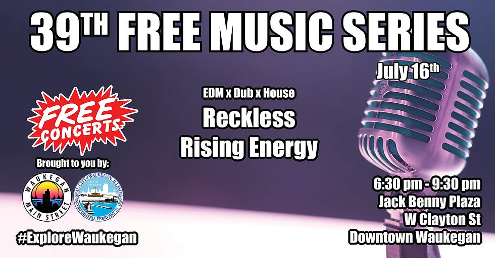 Waukegan's 39th FREE Music Series