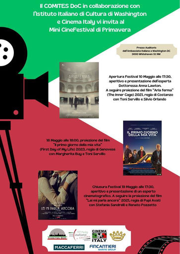 COMITES DoC invites you to the first "Spring Mini Cine Festival"
