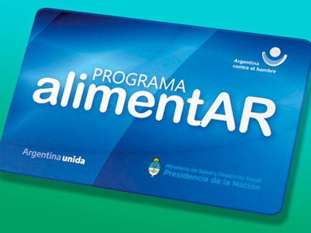 Entrega de la Tarjeta AlimentAR en Funes