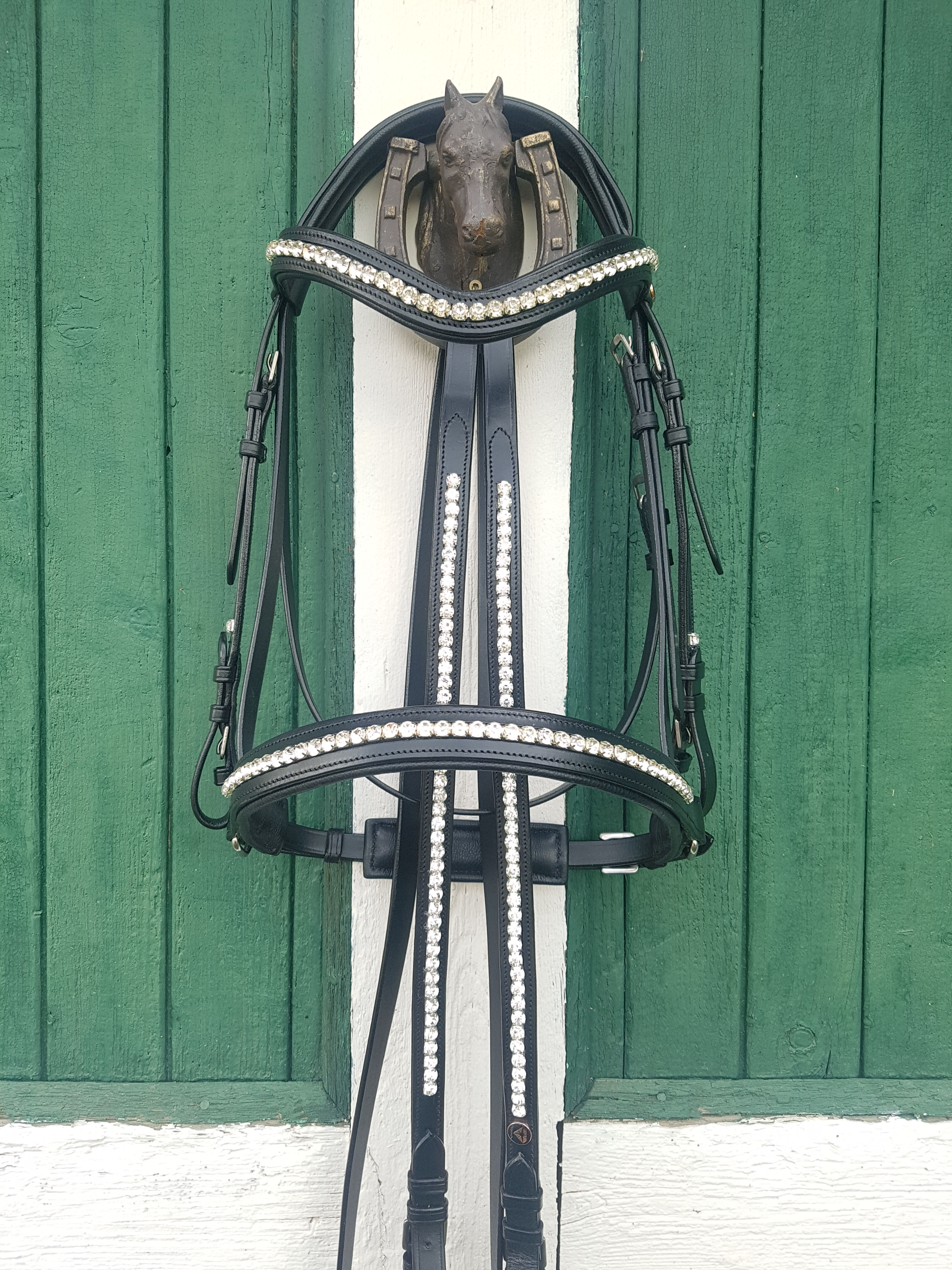 "Crown Jewels" Dressage Bridle