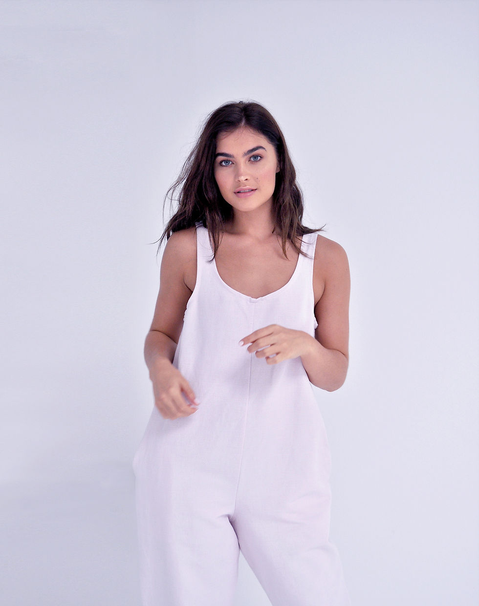 Thumbnail: The Cocoon Jumpsuit in Ice Cream