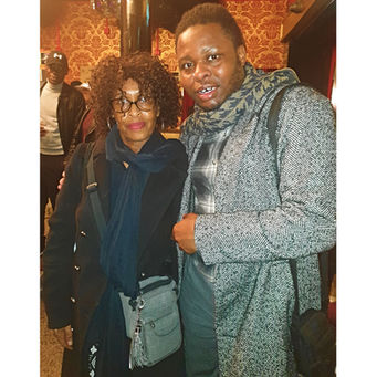 Maria Taylor (Lovers Rock Singer) and Webster 2022.