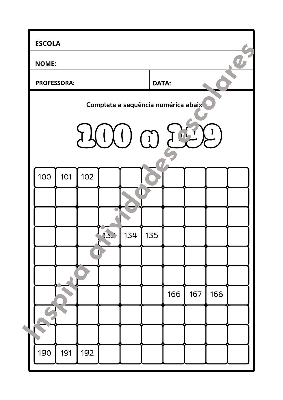 Numerais até 999