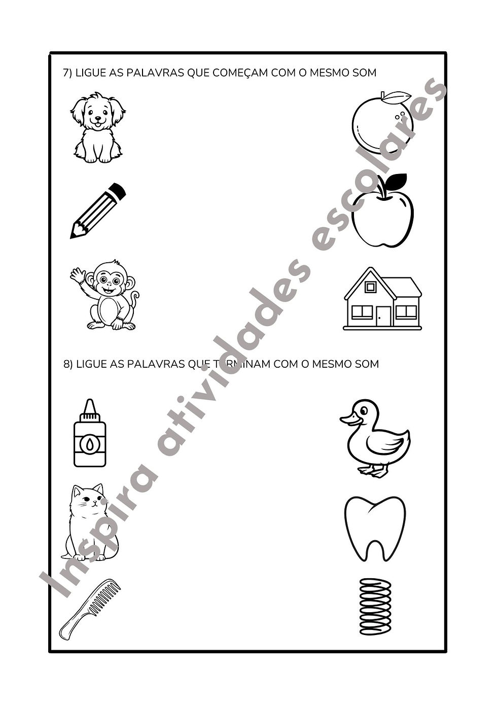 Miniatura: Avaliação diagnóstica LP 1º ano