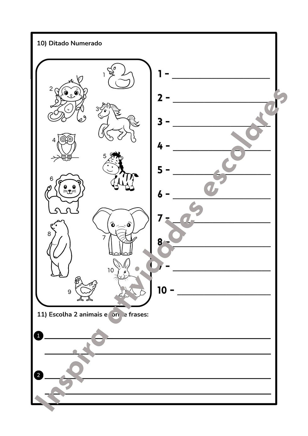Miniatura: Avaliação Diagnóstica LP 3º ano