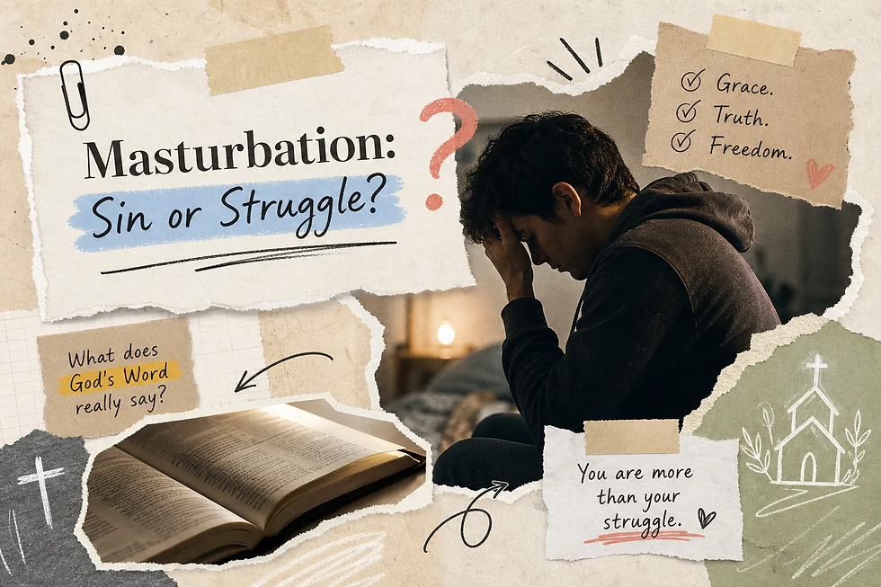 Is Masturbating a Sin? A Clear Biblical and Pastoral Response for Christians
