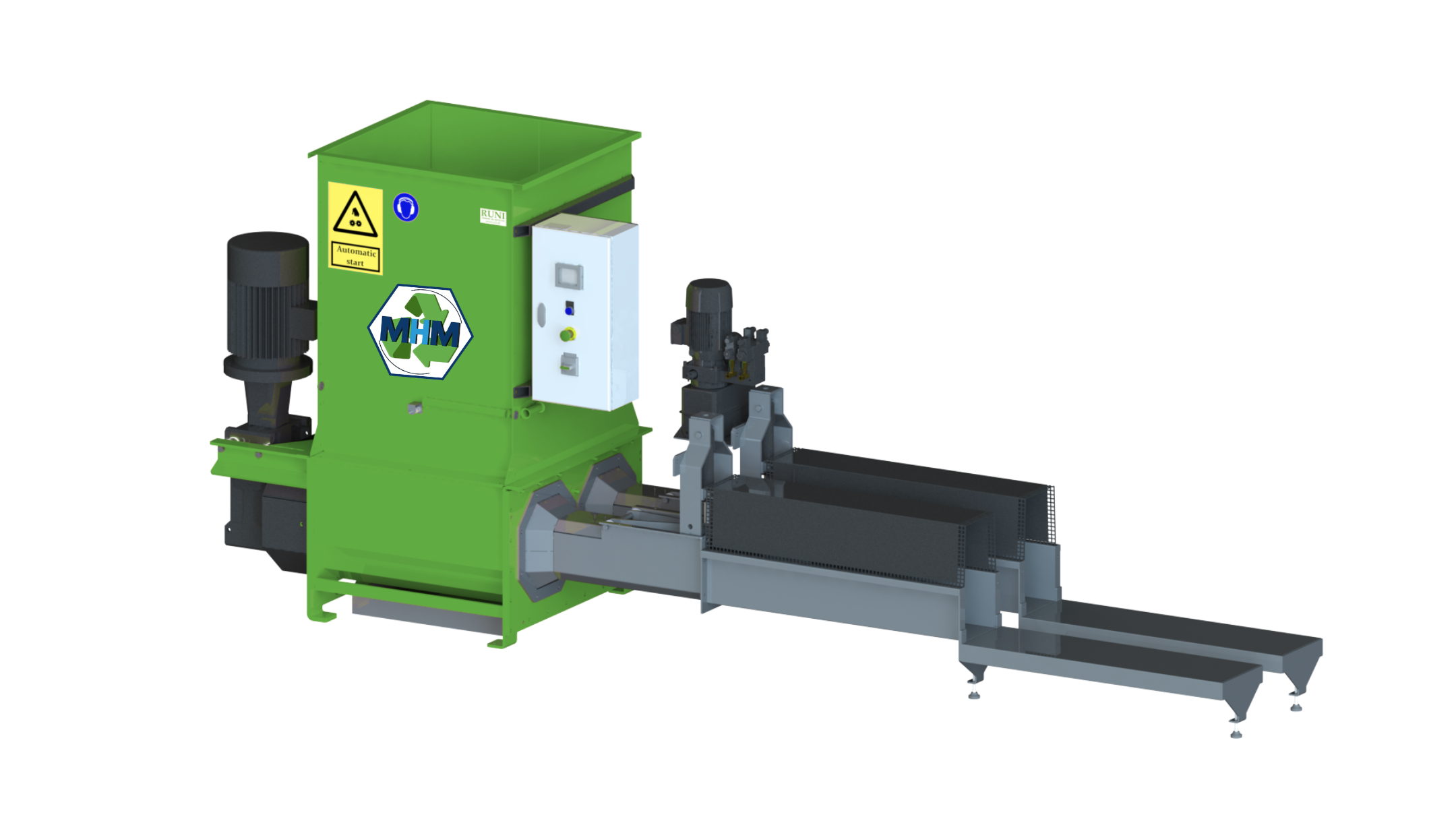 MHM 2000SC Polystyrene Compactor