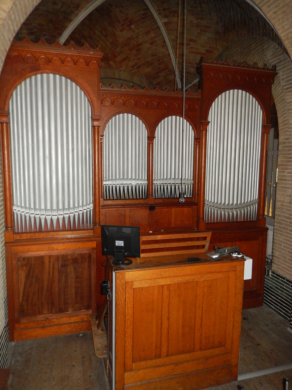 Front speeltafelzijde op doksaal