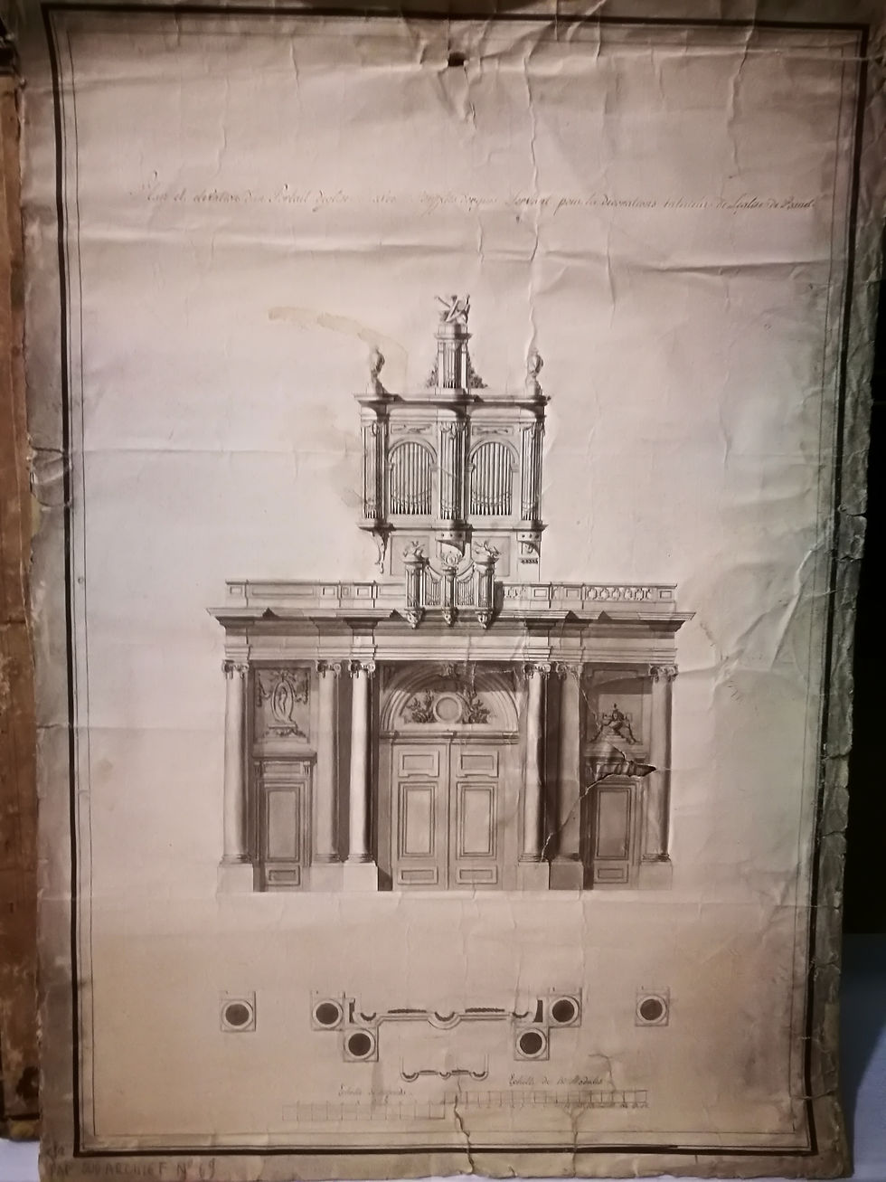 Ontwerp orgelkast