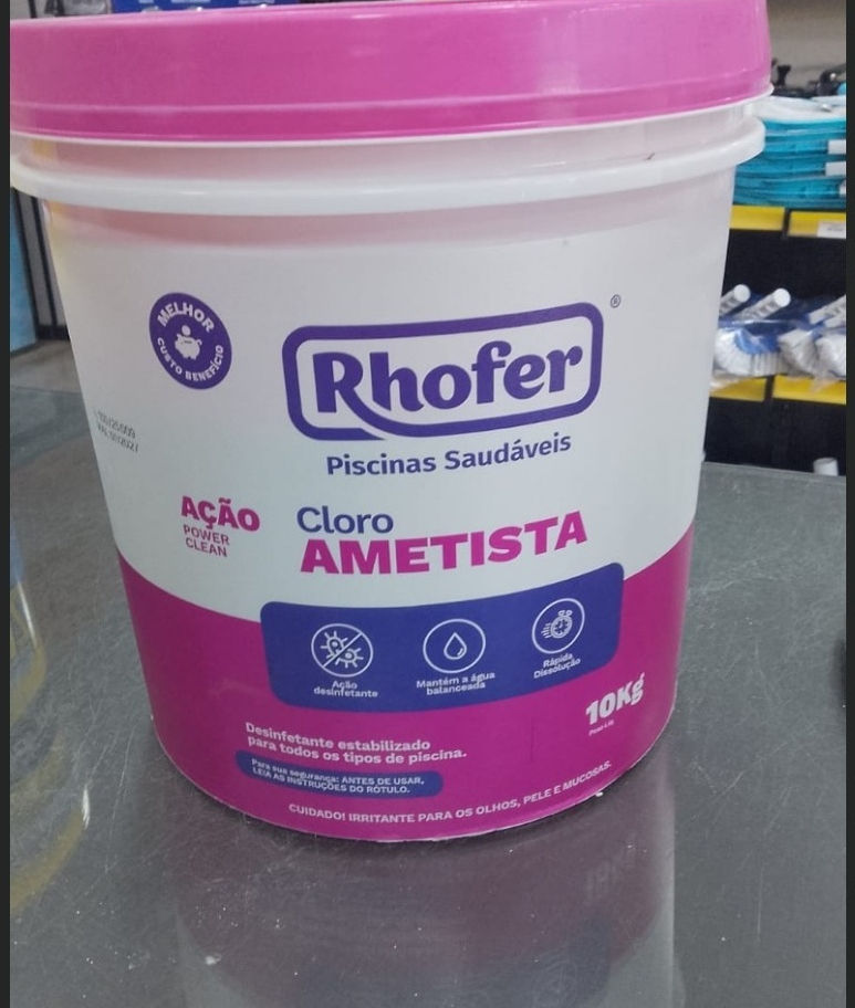 Cloro Ametista 10Kg Rhofer