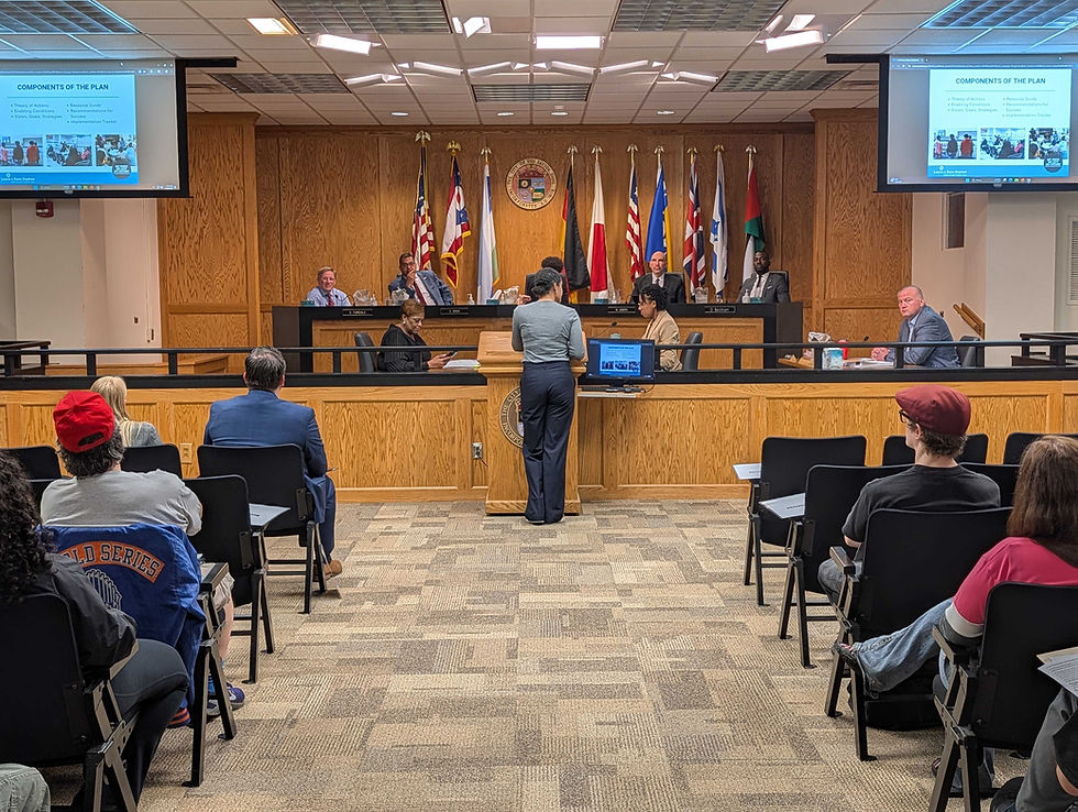 Student Vision Adopted, Creation of Mayor's Children's Cabinet