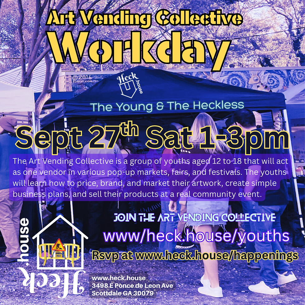 Y&H Art Vending Collective Workday  