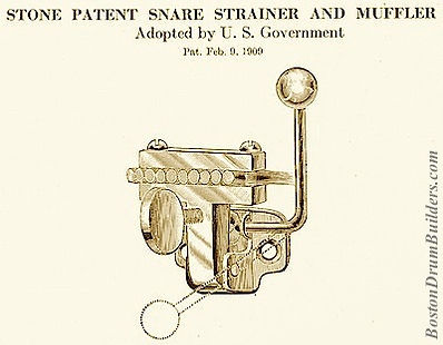 Stone Patent Snare Strainer and Muffler