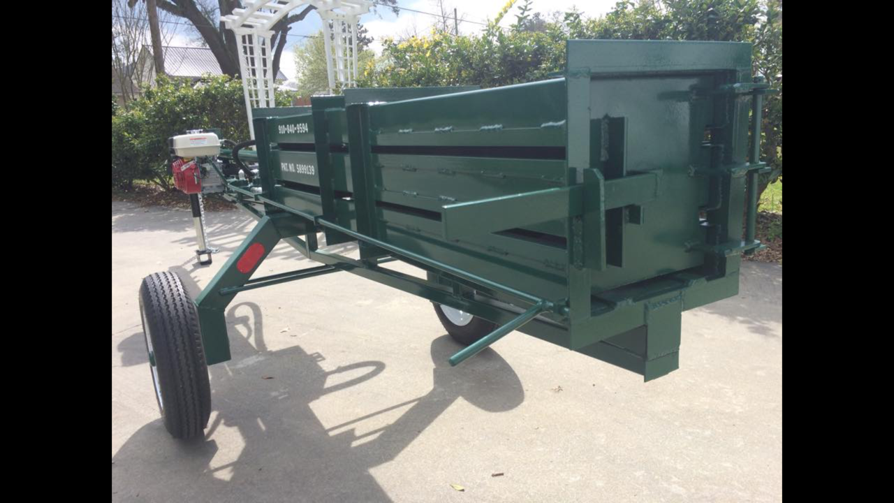 MOBILE PINE STRAW BALERS