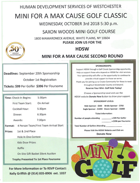 Mini for a Max Cause Golf Classic