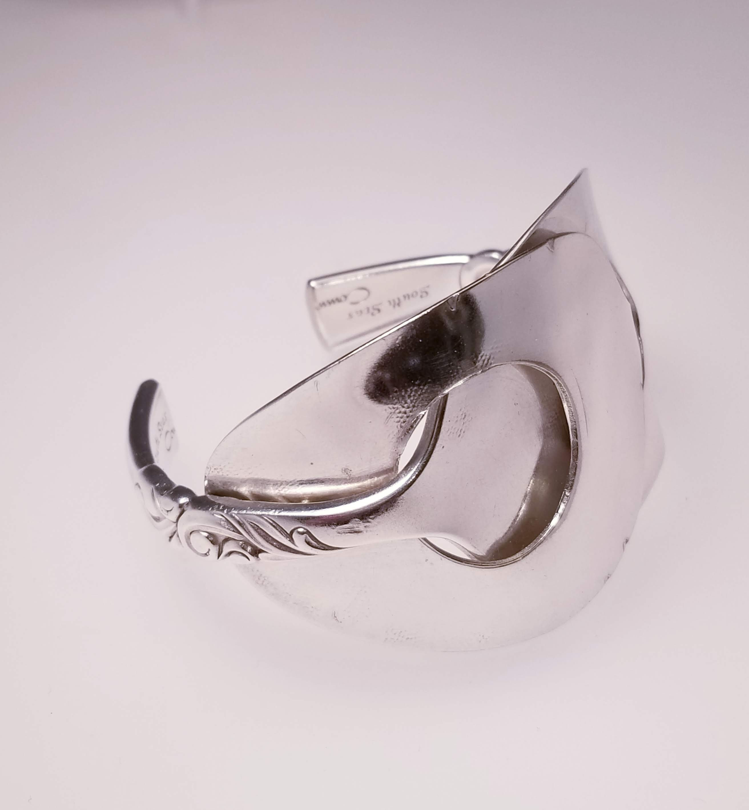 Silverwearable 2 spoon bracelet