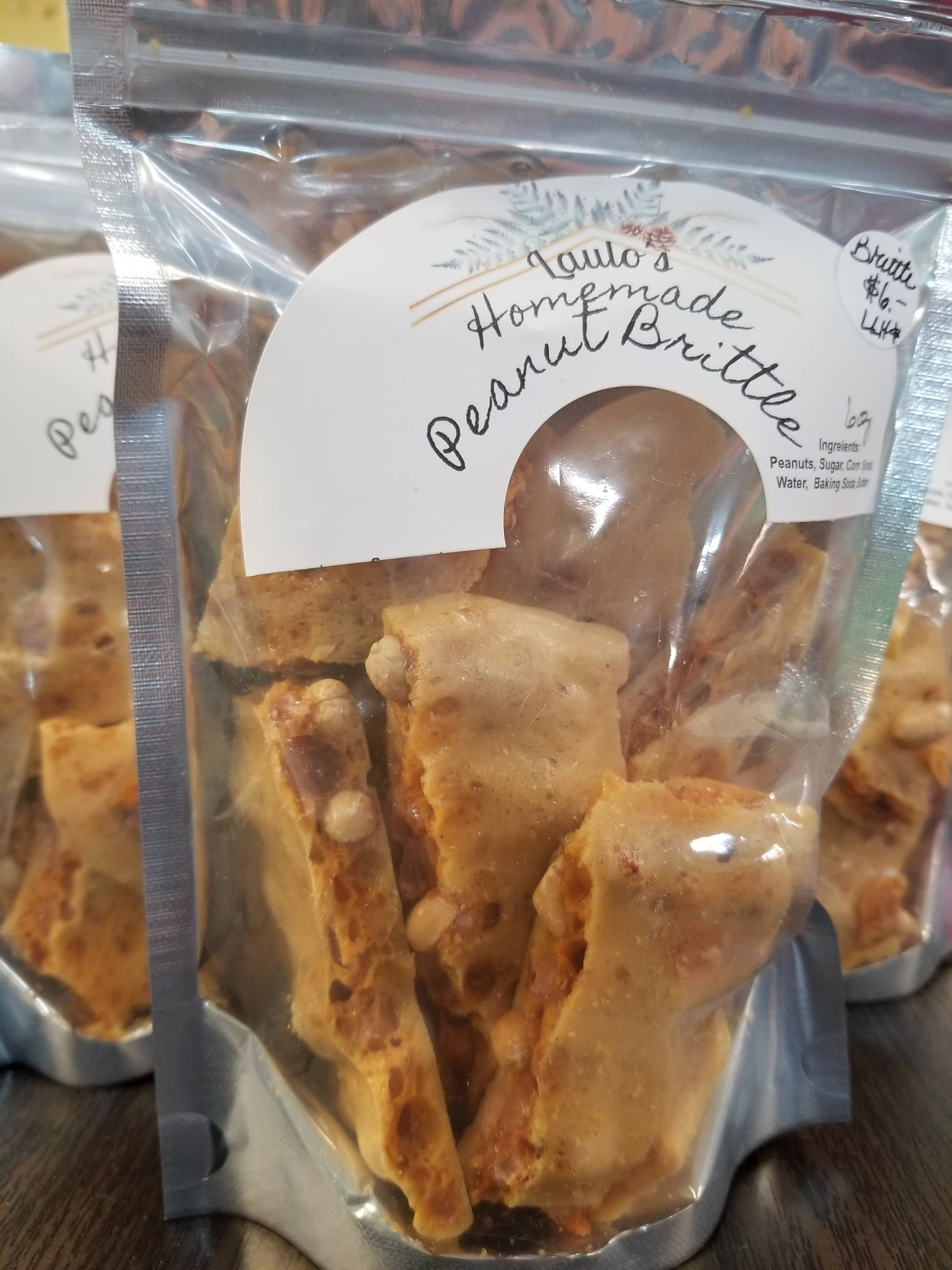 Laulo's Homemade Peanut Brittle 1 lb.