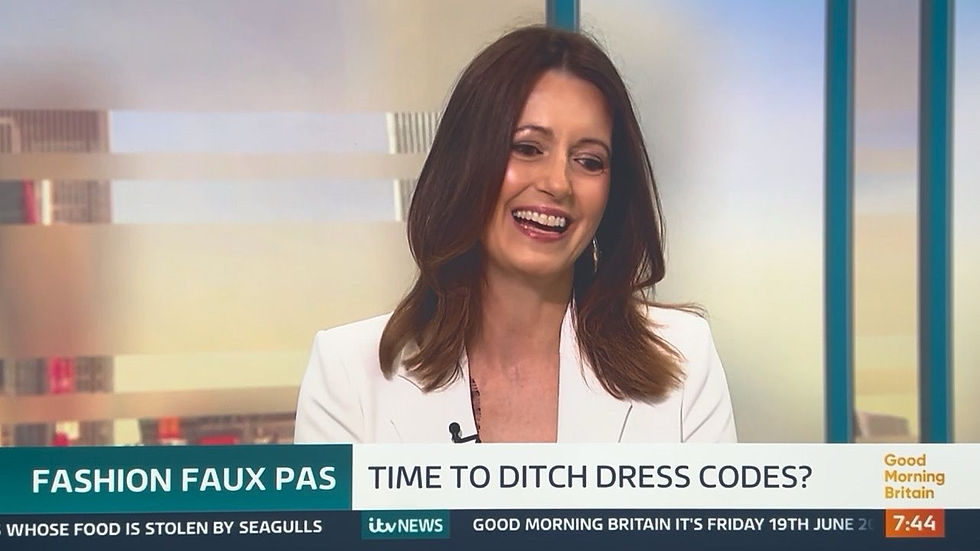 Laura Windsor smiling on GMB