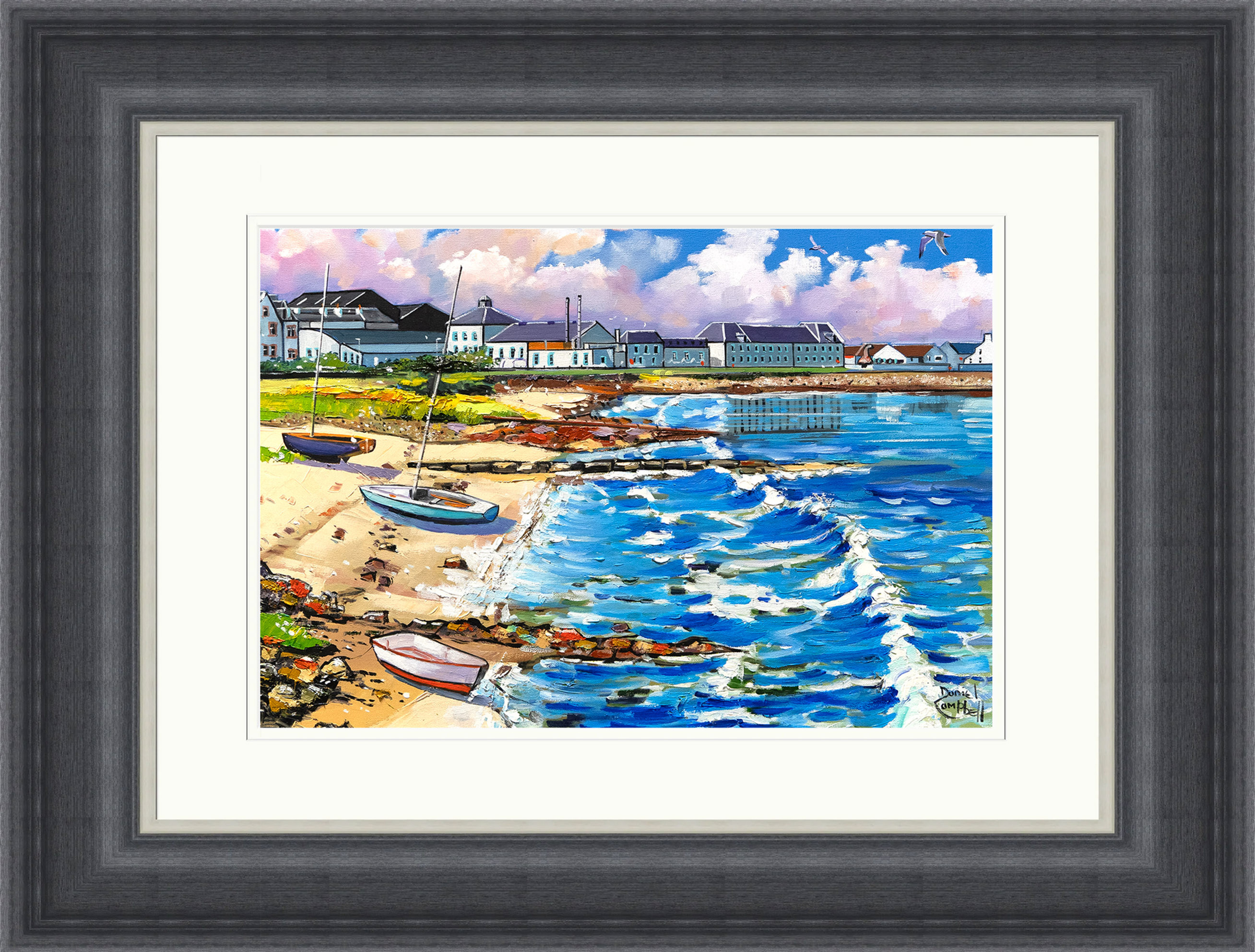 Bruichladdich - Framed Signed Limited Edition Giclee Print