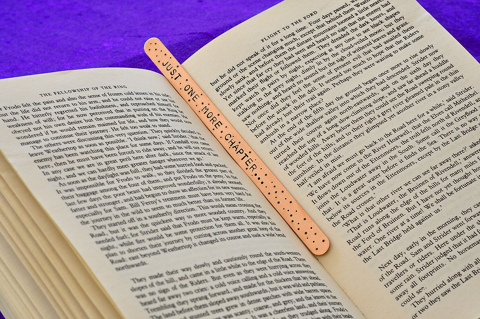 Just One More Chapter... Bookmark