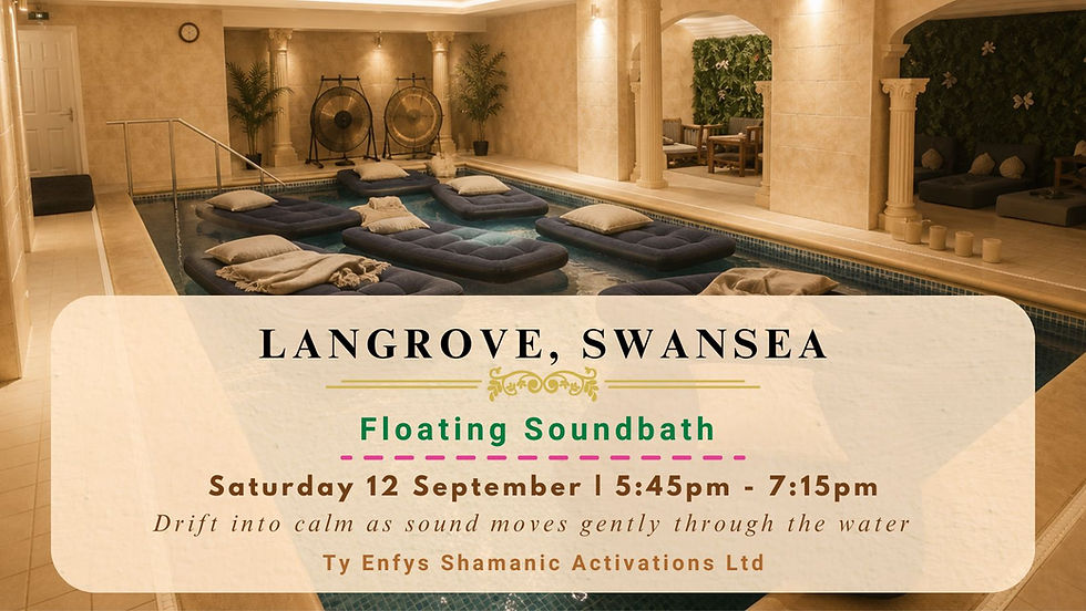 Floating Soundbath at Langrove 12 September 2026