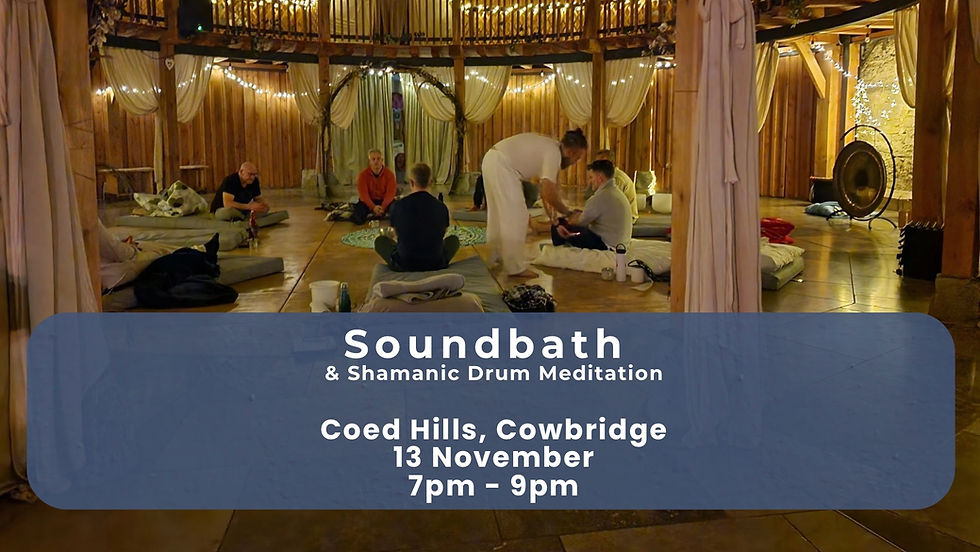 Soundbath at Coed Hills, Cowbridge - 13 November 2025