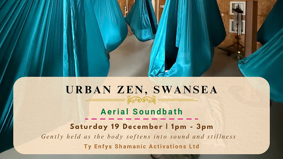 Aerial Soundbath at Urban Zen  - 19 December 2026