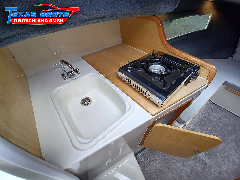 Miniaturbild: TEXAS 770 Komplettpaket – inkl. Trailer & Cabrioverdeck | Yamaha F115 