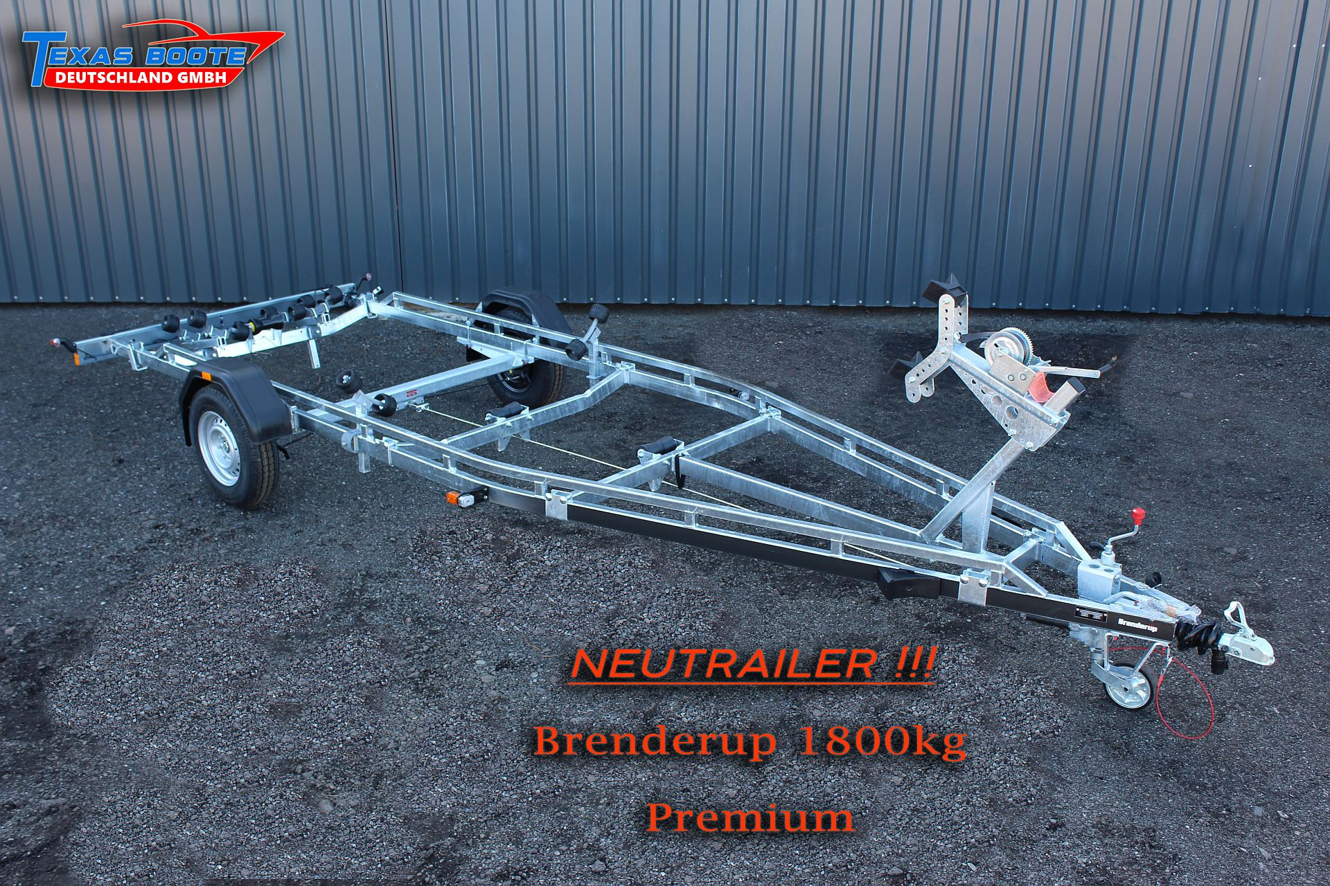 Brenderup Bootstrailer 1800kg