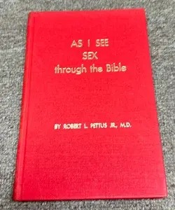As I see sex through the Bible