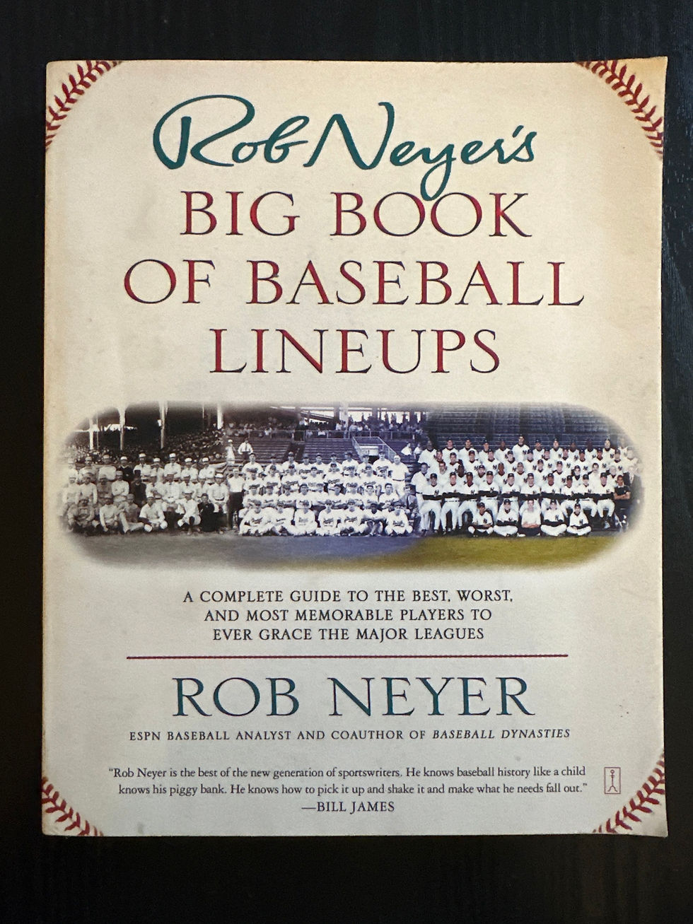 Rob Neyer's Big Book of Baseball Lineups