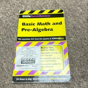 BASIC MATH AND PRE-ALGEBRA