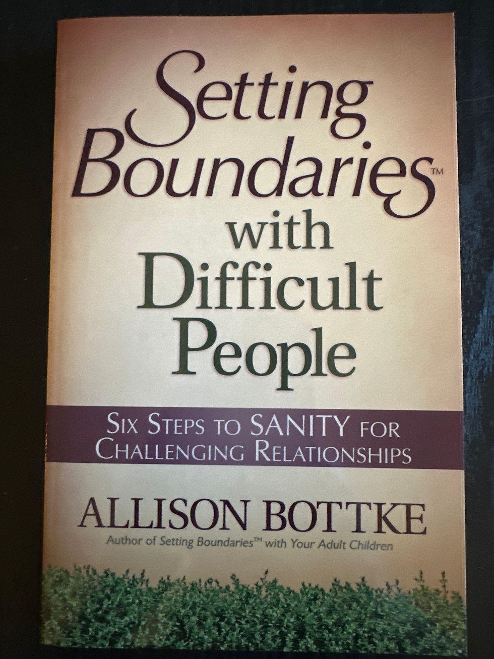 Setting Boundaries with Difficult People