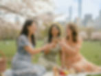 Cherry-Blossoms-picnic-Central-Park-Great-Layn-NYC-three-young-women-spring.jpg
