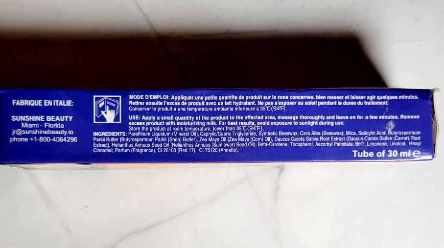 الصورة المصغرة: 3 Days No Taches Gel Carotte/Carrot